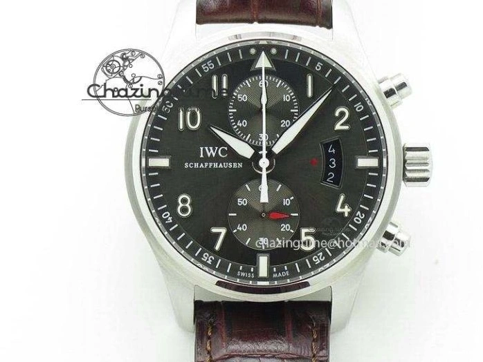 MIROTIME 0307 TravelReady Pilot IW326905 Black Aces M+F 1:1 Best Edition White Dial on Black Rubber Strap MY 7000